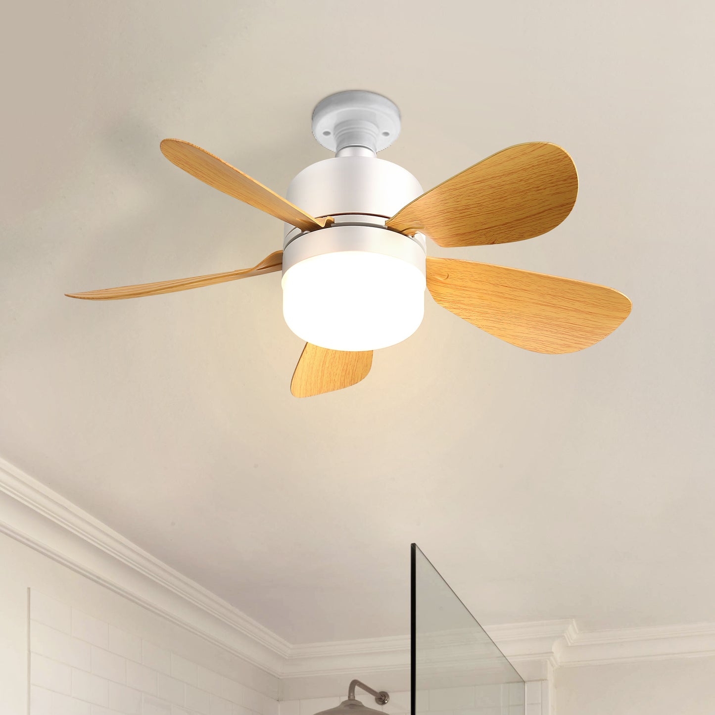 Polycarbonate Ceiling Fan – Lightweight & Durable Blades | Modern Design for Home & Office
