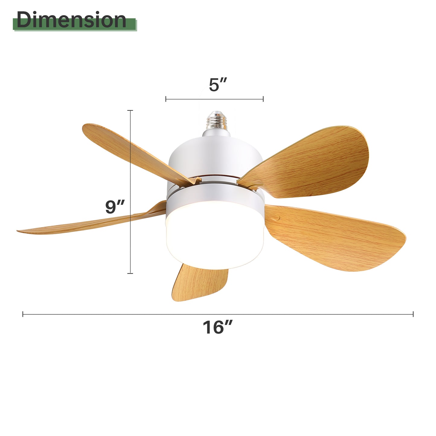 Polycarbonate Ceiling Fan – Lightweight & Durable Blades | Modern Design for Home & Office