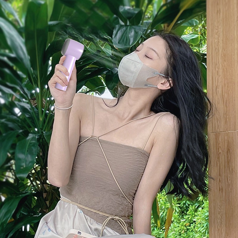 Portable Turbo Fan – Strong Wind Power | Compact Cooling for Home, Office & Travel