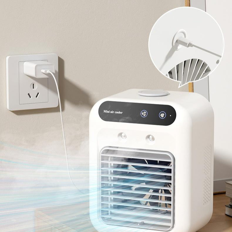 Portable Air Cooler Fan – Water Cooling AC for Home, Office & Car | USB & Lightweight