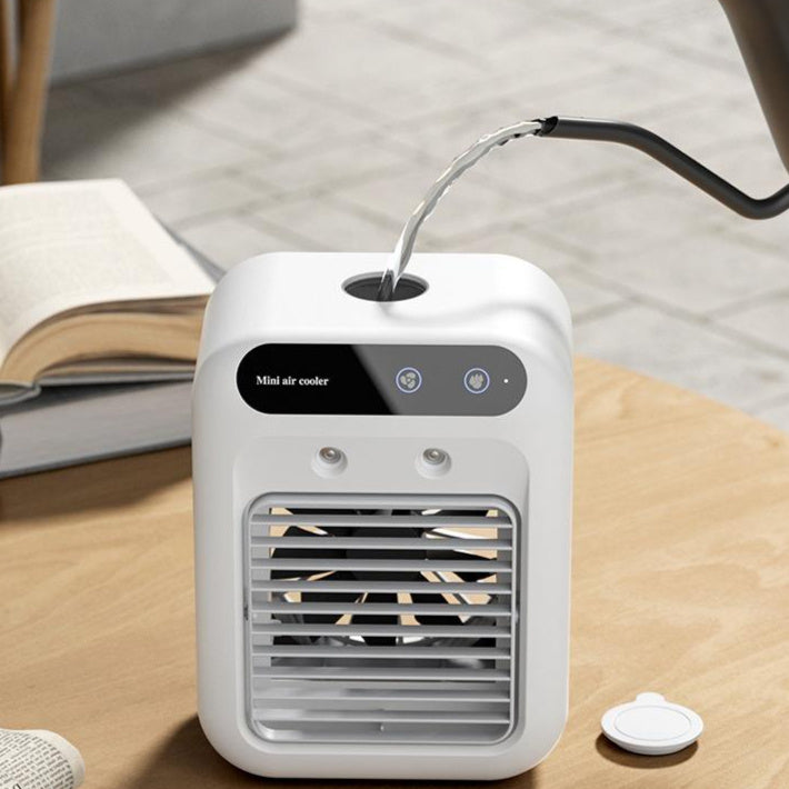 Portable Air Cooler Fan – Water Cooling AC for Home, Office & Car | USB & Lightweight