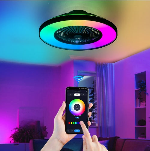 Ceiling Fan with Light – Modern 2-in-1 LED Lighting & Cooling | Remote Control & Quiet Motor