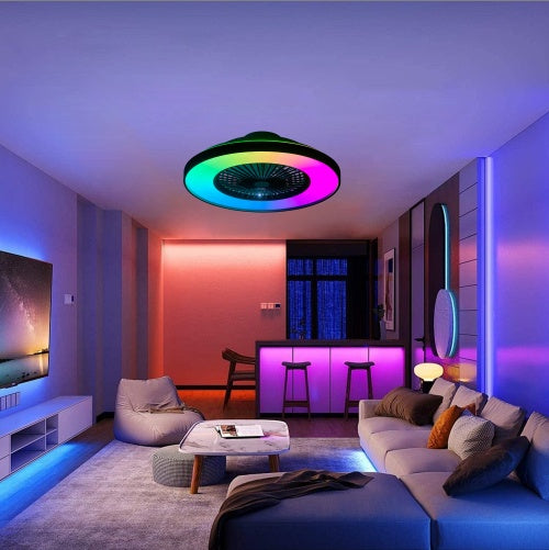 Ceiling Fan with Light – Modern 2-in-1 LED Lighting & Cooling | Remote Control & Quiet Motor