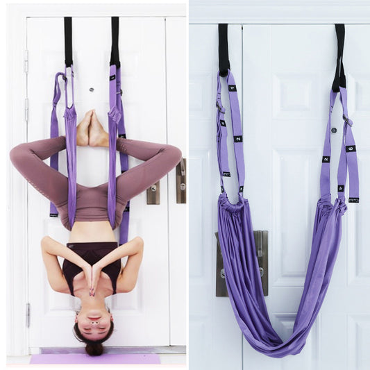 Fitness Hip Stretch Yoga Belt – Inverted Rope Pull & Lower Waist Split Trainer