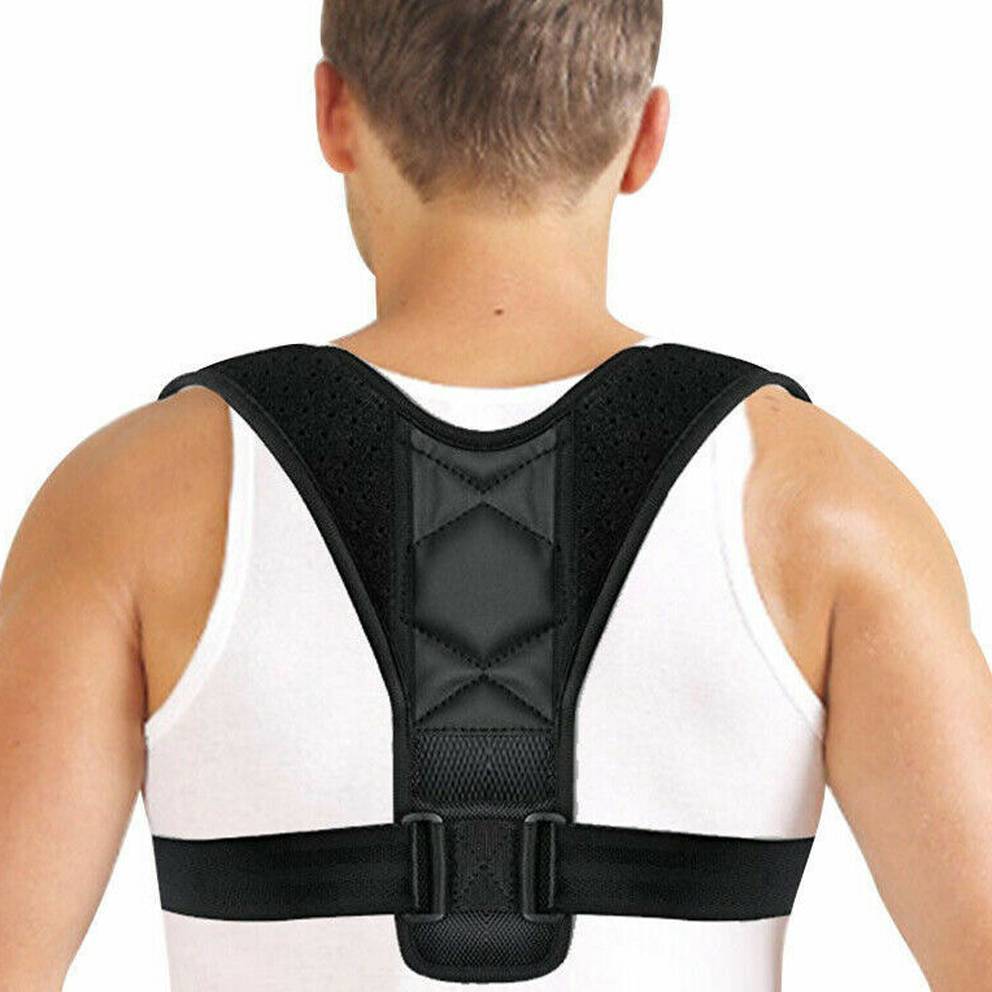 Posture Clavicle Support Corrector – Back Straightener & Shoulder Brace Strap
