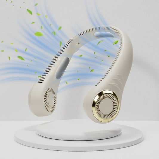 Cooling Neck Fan – Hands-Free, USB Rechargeable | 3 Speeds, Travel & Gym Fan Gift for Dad