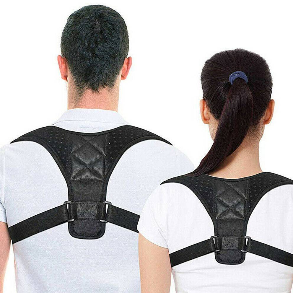 Posture Clavicle Support Corrector – Back Straightener & Shoulder Brace Strap