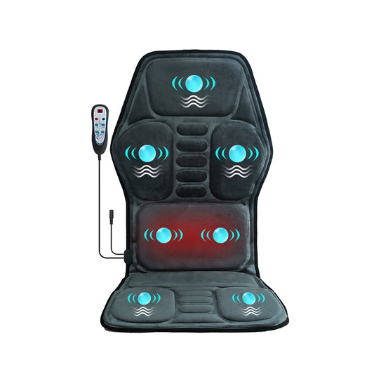 Massage Chair Pad with Heat – 7 Vibration Motors for Office & Home Use