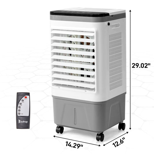 3-in-1 Evaporative Air Cooler – Fan, Humidifier & Timer | USA Spec